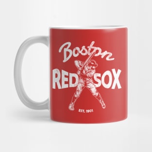 bos ton red sox - white vintage Mug